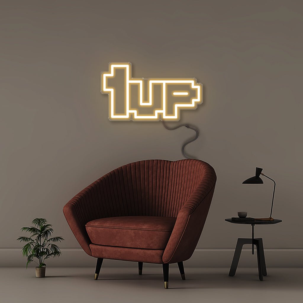 1UP - Neonific - LED Neon Signs - Warm White - 18" (46cm)
