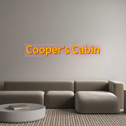 Custom Sign: Cooper’s Cabin