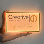 Back-Lit Business Logo Acrylic LED Neon Sign