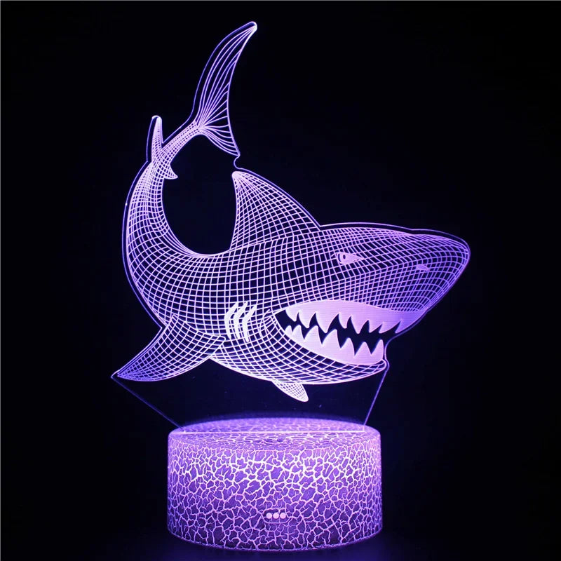 3D Illusion Lamp – USB-Powered LED Night Light for Kids & Home Décor