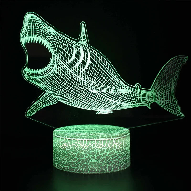 3D Illusion Lamp – USB-Powered LED Night Light for Kids & Home Décor