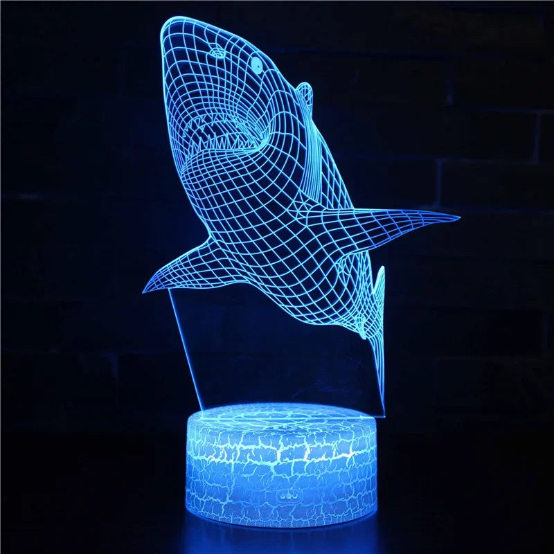 3D Illusion Lamp – USB-Powered LED Night Light for Kids & Home Décor