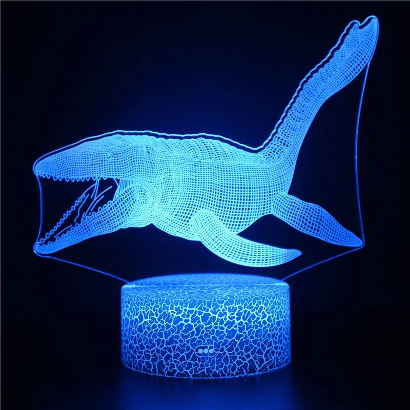 3D Illusion Lamp – USB-Powered LED Night Light for Kids & Home Décor
