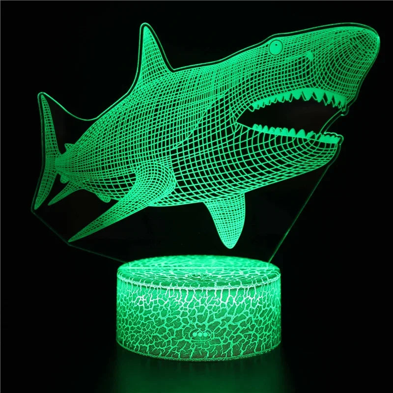 3D Illusion Lamp – USB-Powered LED Night Light for Kids & Home Décor