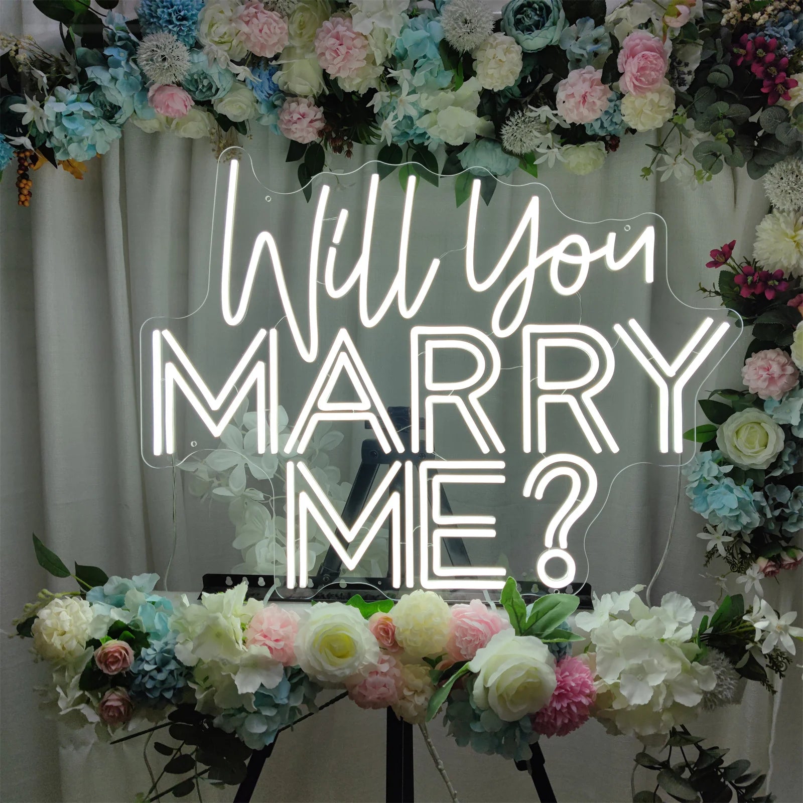 Will You MARRY ME LED Neon Sign