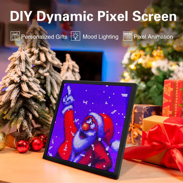 Smart LED Pixel Art Display Frame - 64x64 32x32 RGB, App Controlled