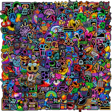 Neon Stickers