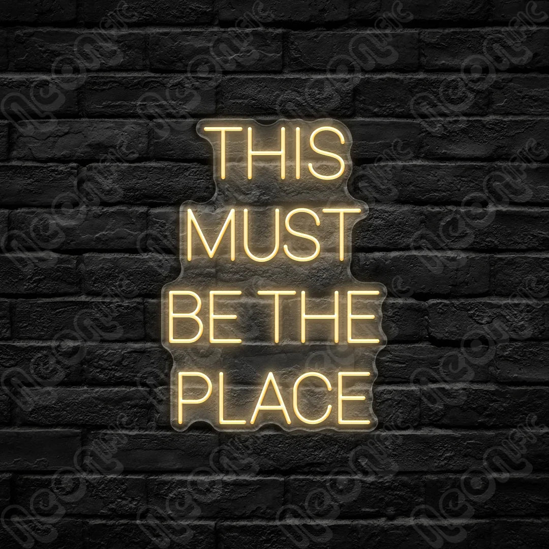 This Must Be The Place