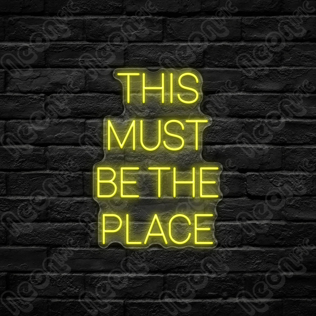 This Must Be The Place