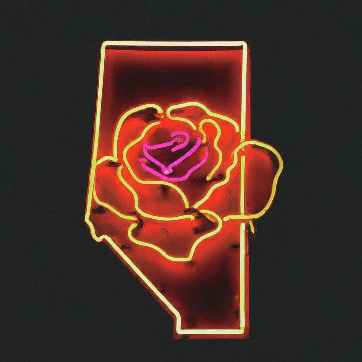 Alberta's Wild Rose - Neonific - LED Neon Signs - Multi - color - Indoors