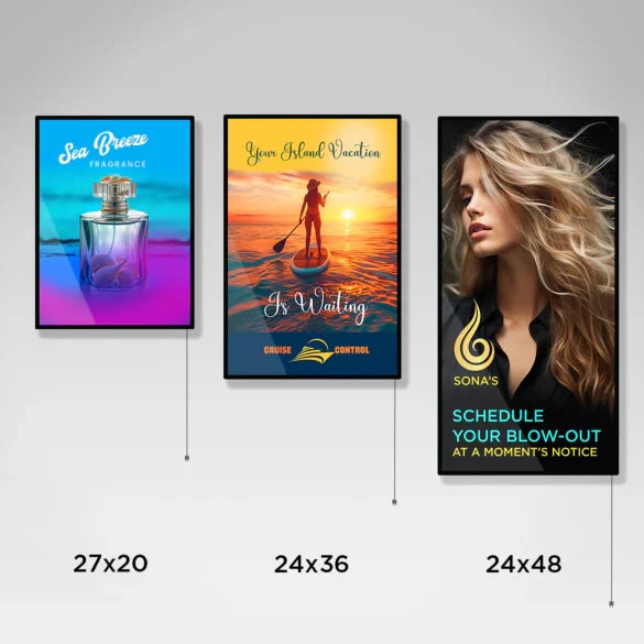 Backlit Menu Boards (Restaurant)