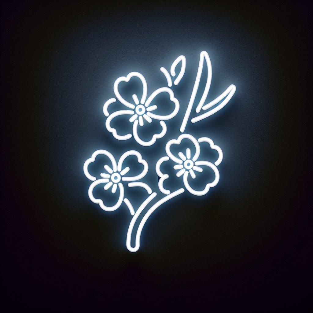 Cherry Blossoms - Neonific - LED Neon Signs - Cool White - Indoors