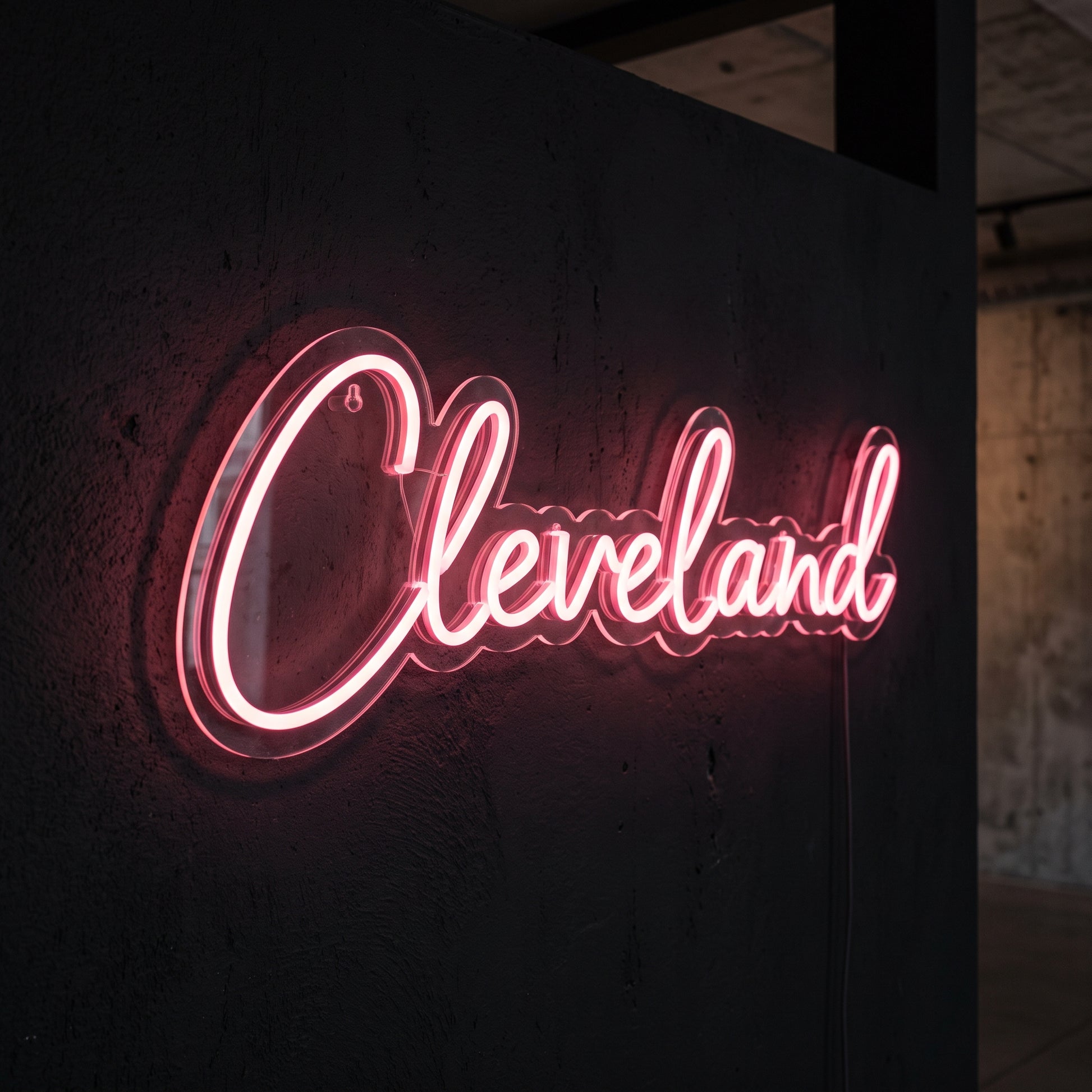 Cleveland Neon Sign