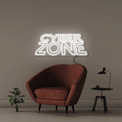 Cyber Zone - Neonific - LED Neon Signs - 30" (76cm) - White
