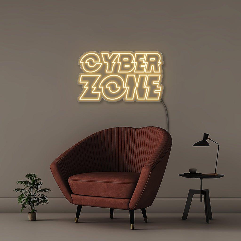 Cyberzone - Neonific - LED Neon Signs - 30" (76cm) - Warm White