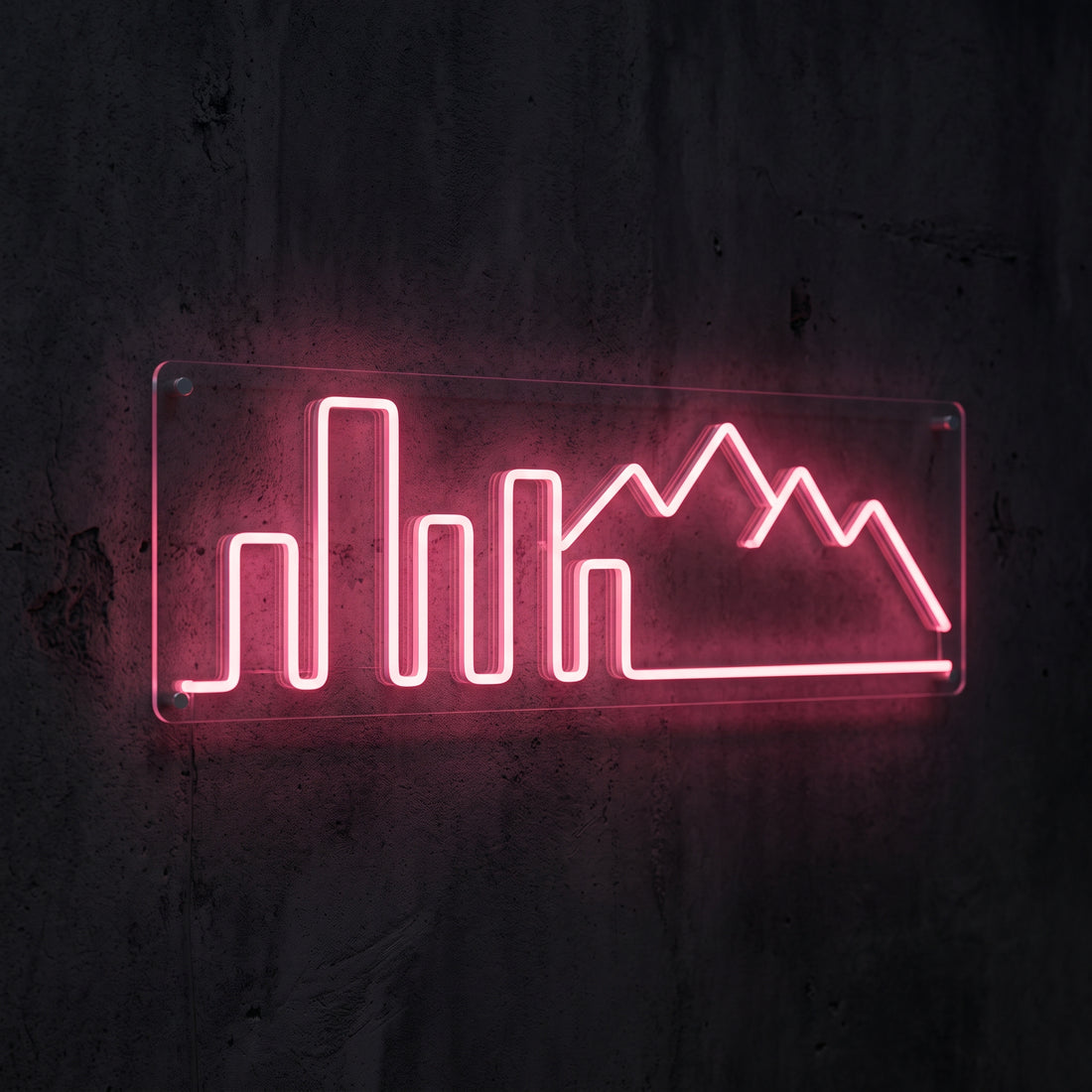 Denver Skyline Neon Sign