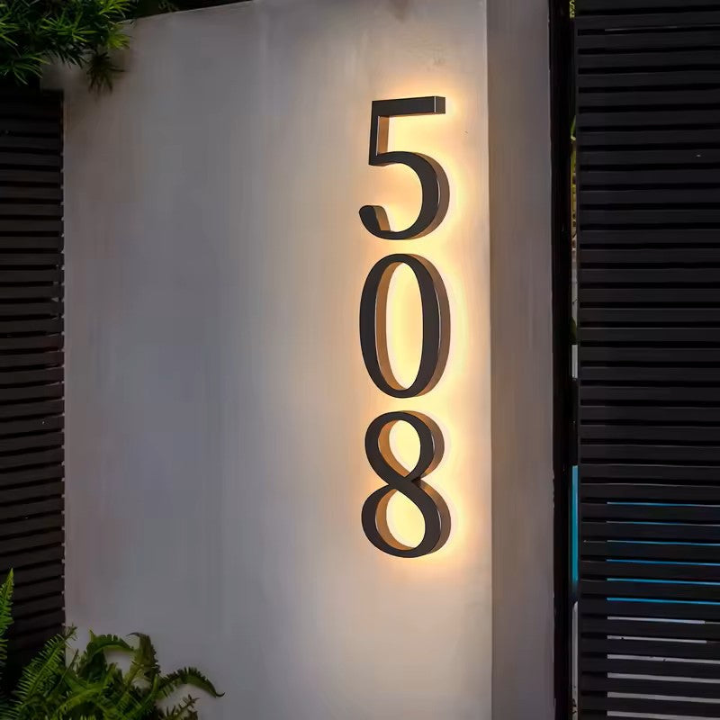 House Number Sign