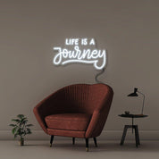 Life is a Journey - Neonific - LED Neon Signs - 50 CM - Blue