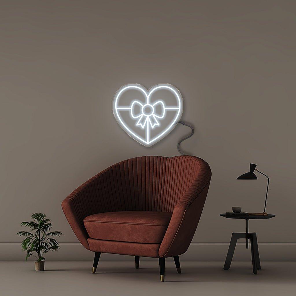 Love Box - Neonific - LED Neon Signs - 50 CM - Blue