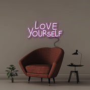 Love Yourself - Neonific - LED Neon Signs - 50 CM - Blue