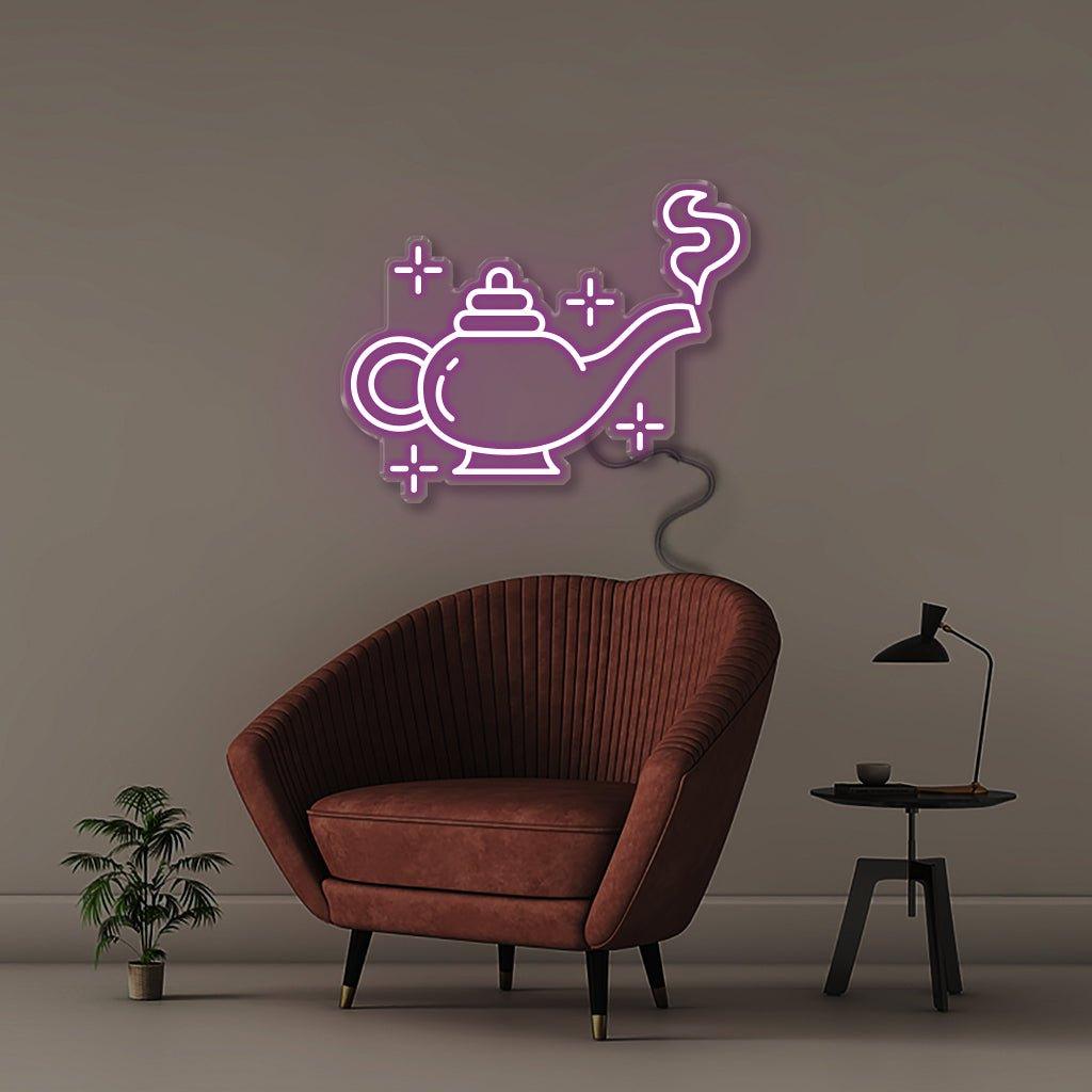 Magic Lamp - Neonific - LED Neon Signs - 24" (61cm) - Purple