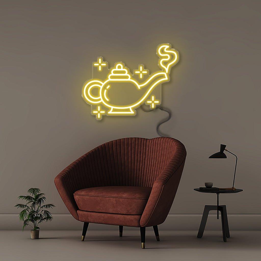 Magic Lamp - Neonific - LED Neon Signs - 24" (61cm) - Yellow