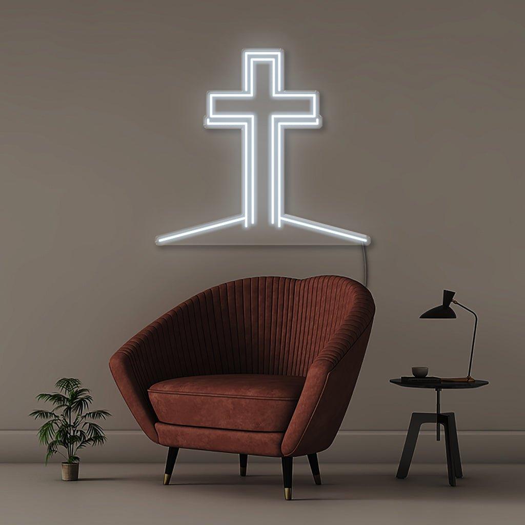 Montreal Mont Royal cross - Neonific - LED Neon Signs - Indoors - 24" (61cm)