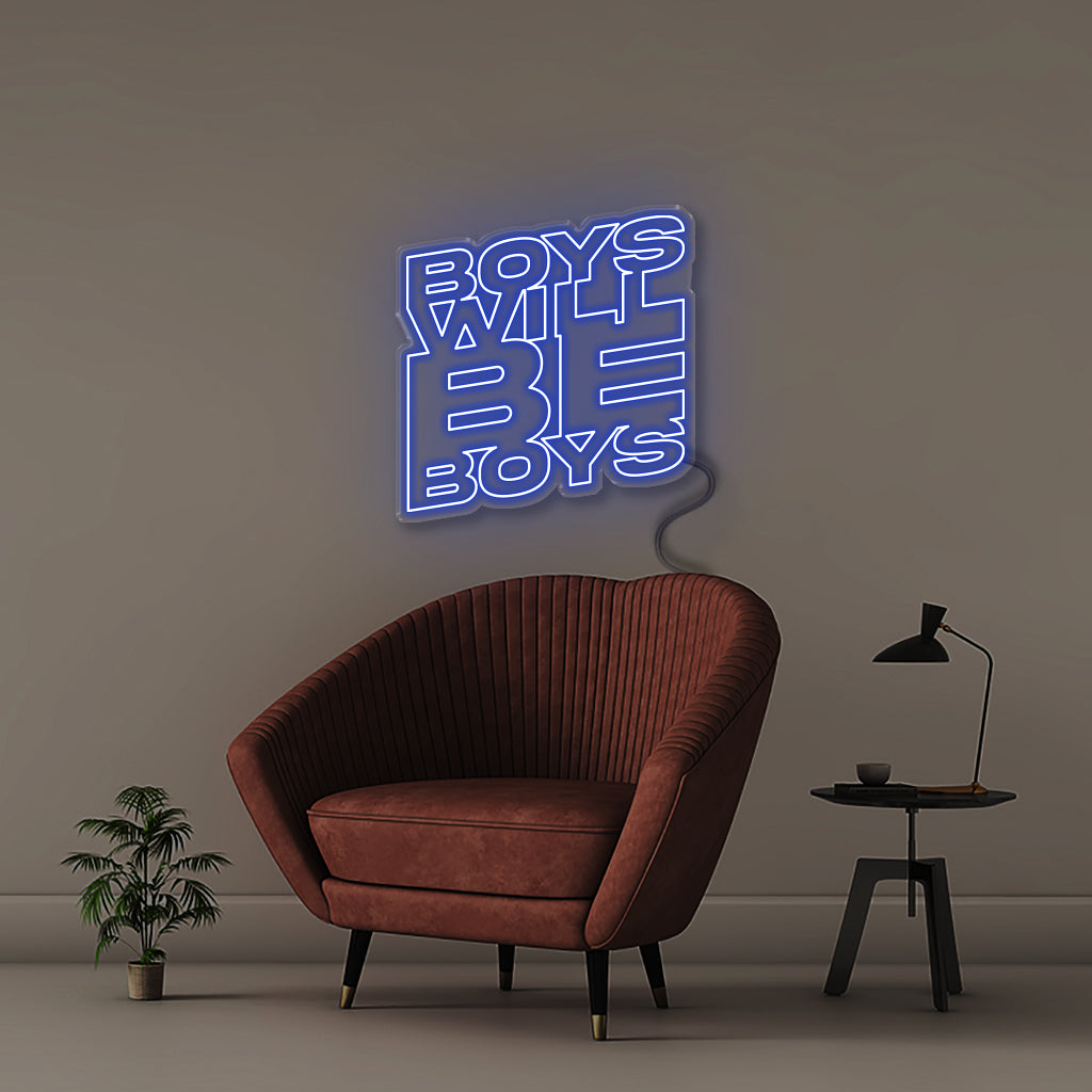 Boys will be boys - Neonific