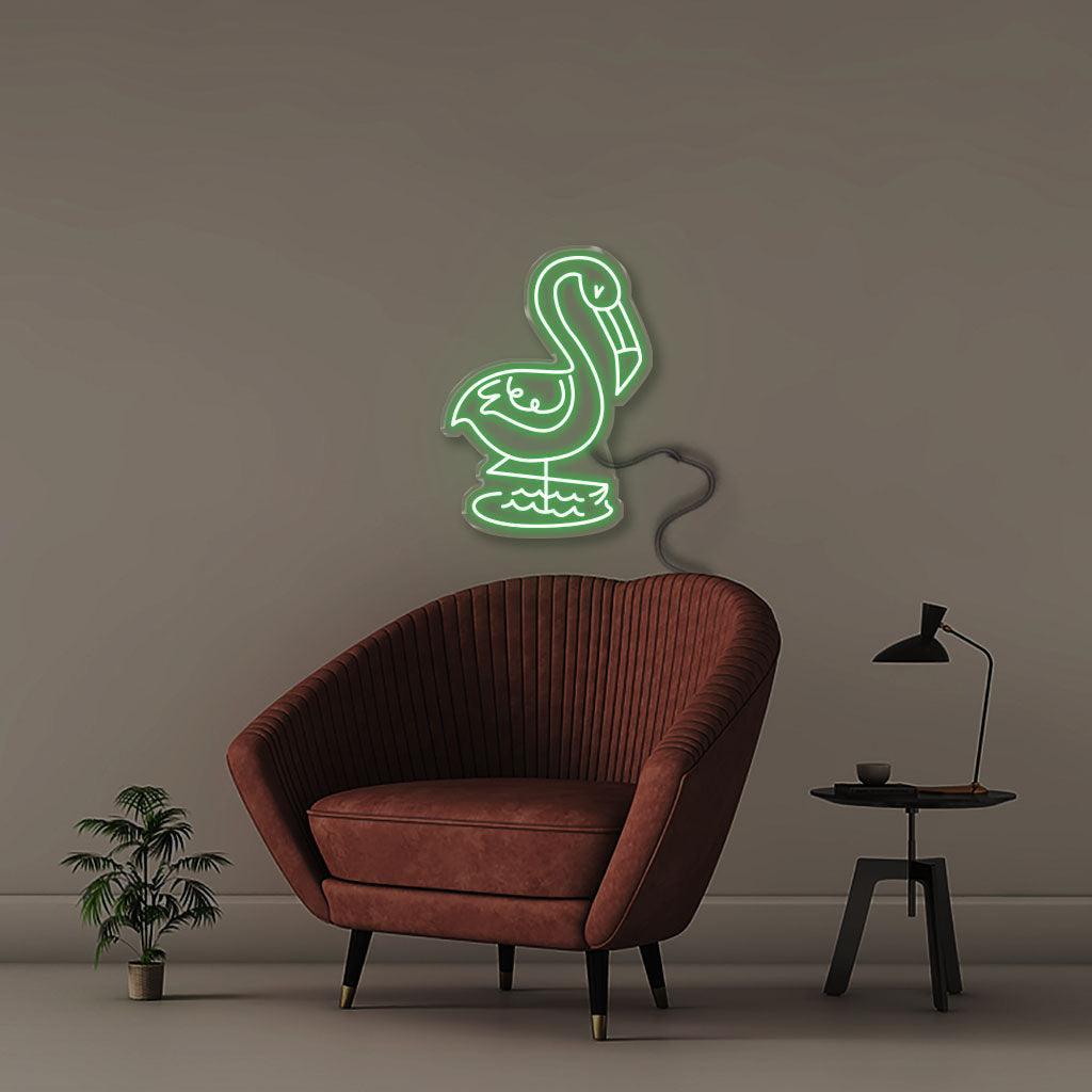 Doodle Flamingo - NEONIFIC