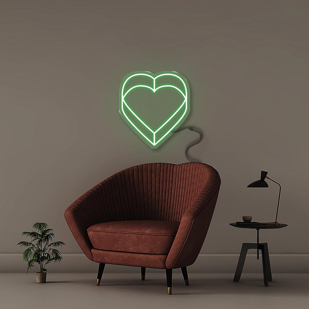 Double Heart - Neonific