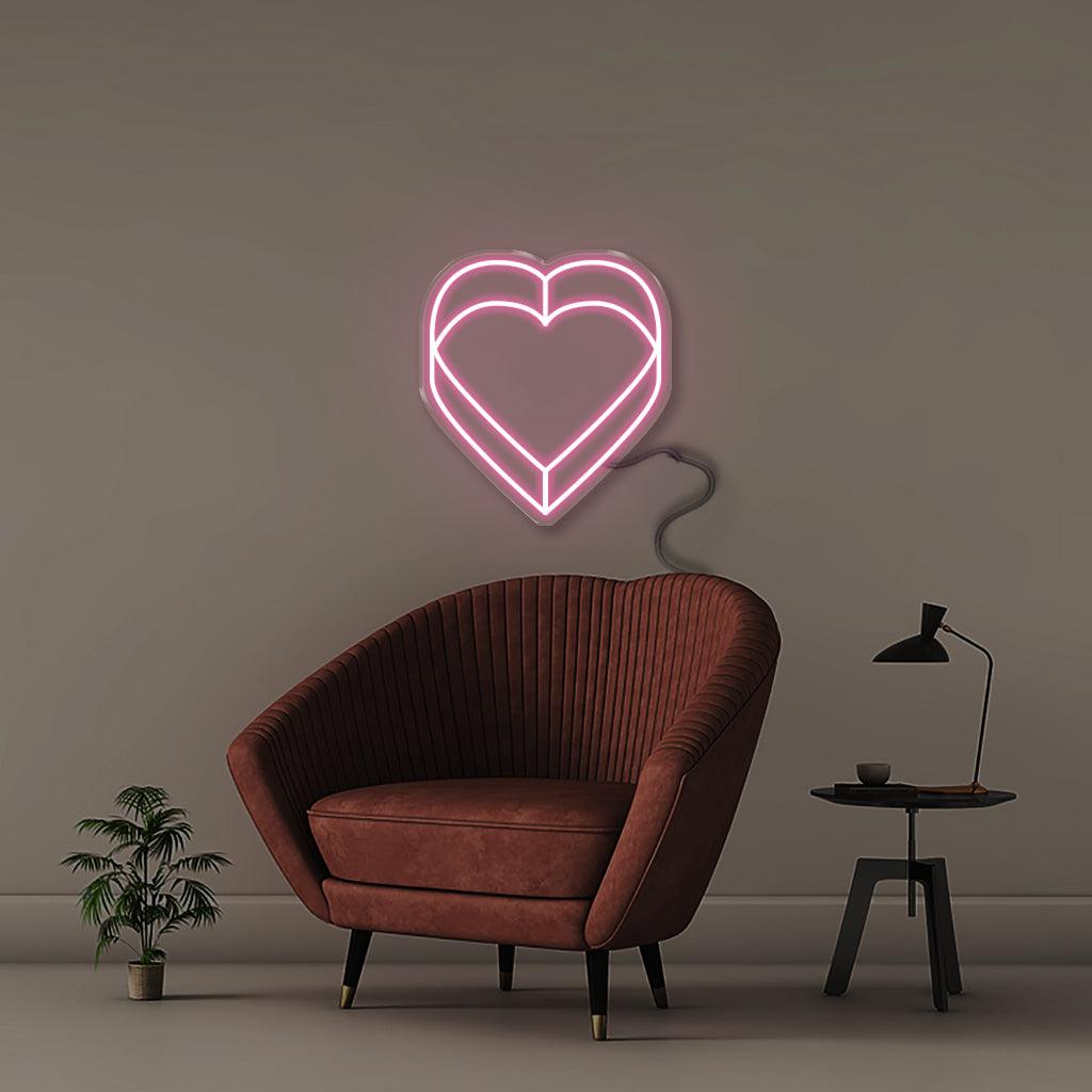 Double Heart - Neonific