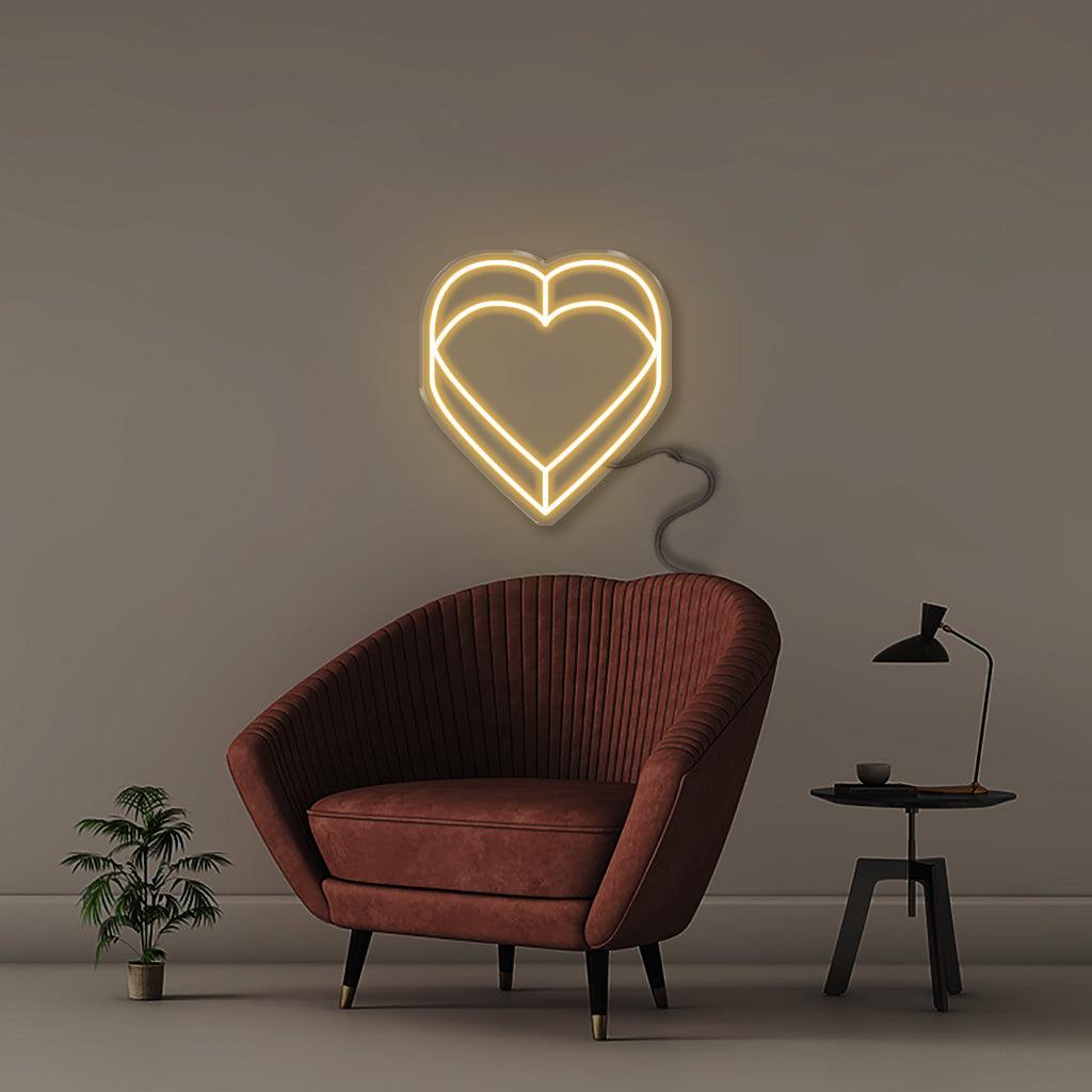 Double Heart - Neonific