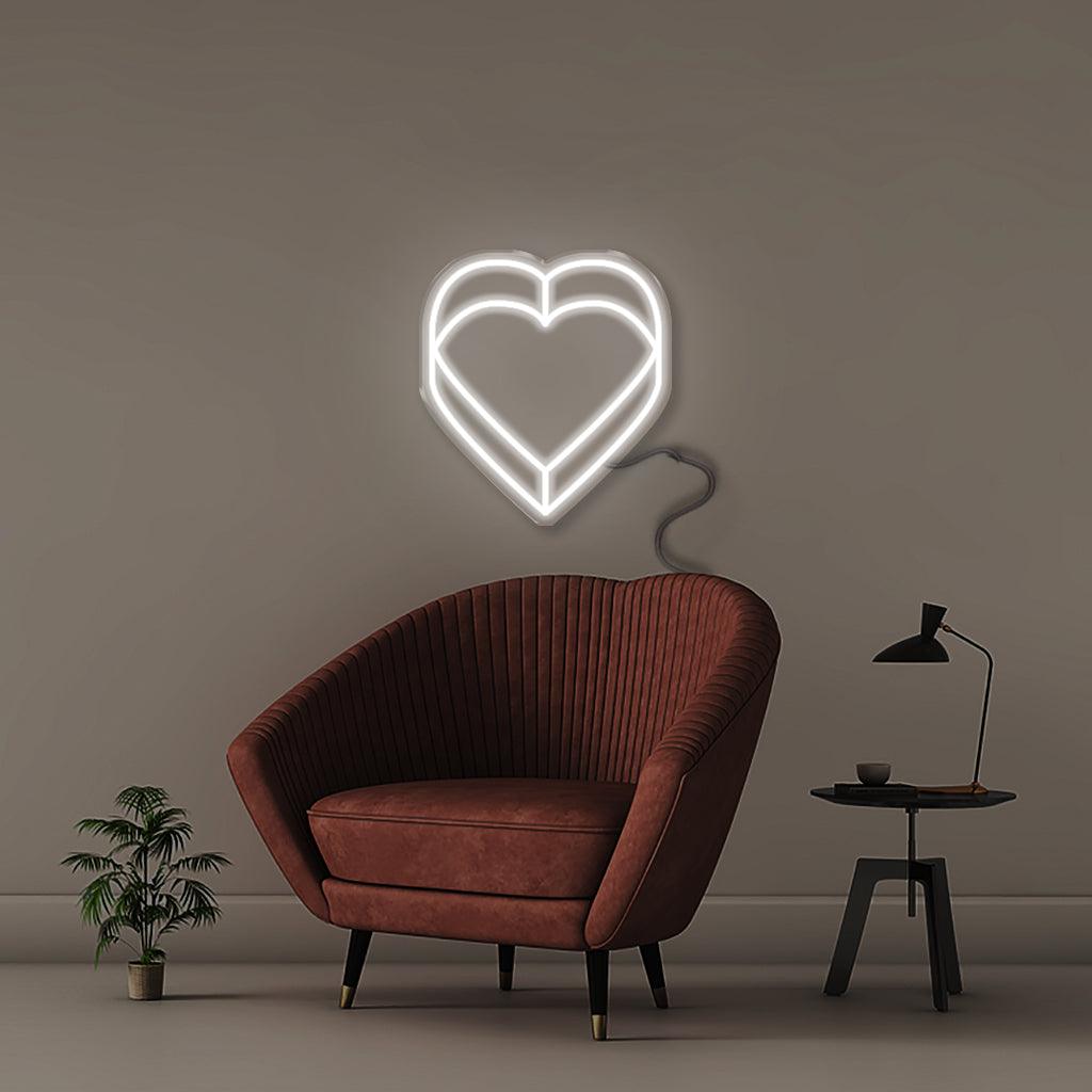 Double Heart - Neonific