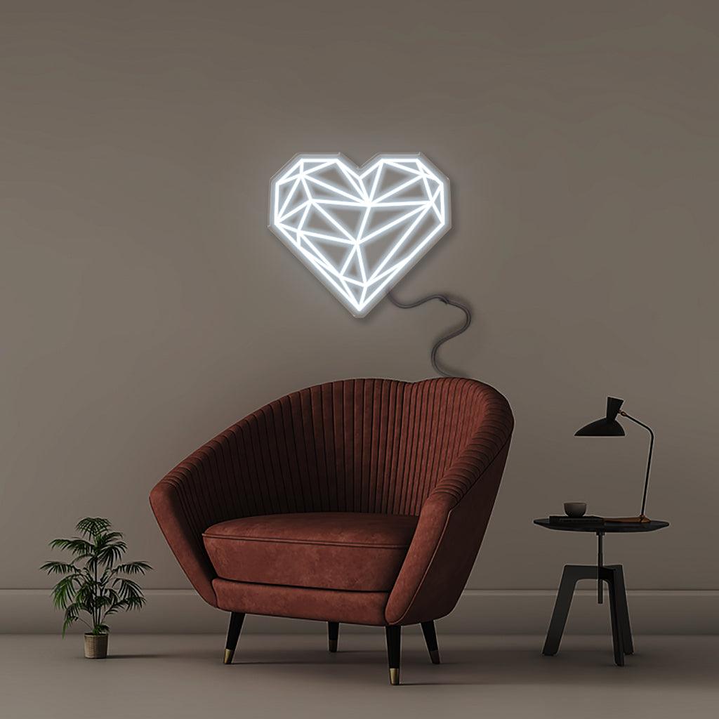 Geometric Heart - Neonific