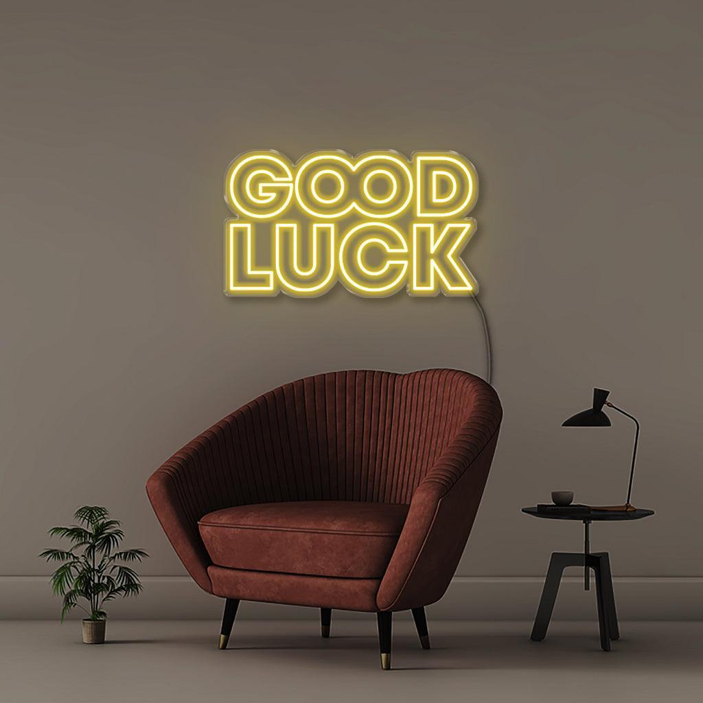 Good luck - NEONIFIC