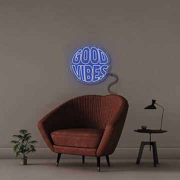 "Good Vibes" Circular - Neonific