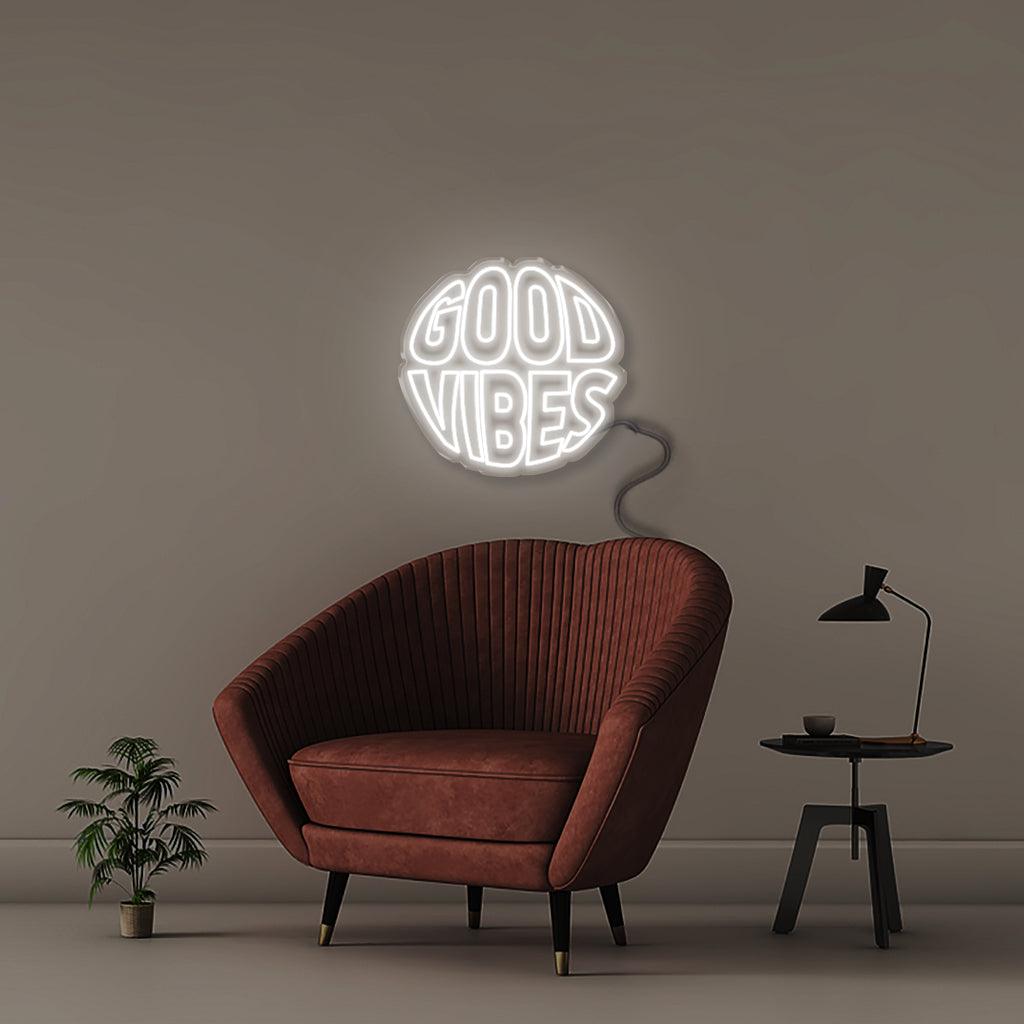 "Good Vibes" Circular - Neonific