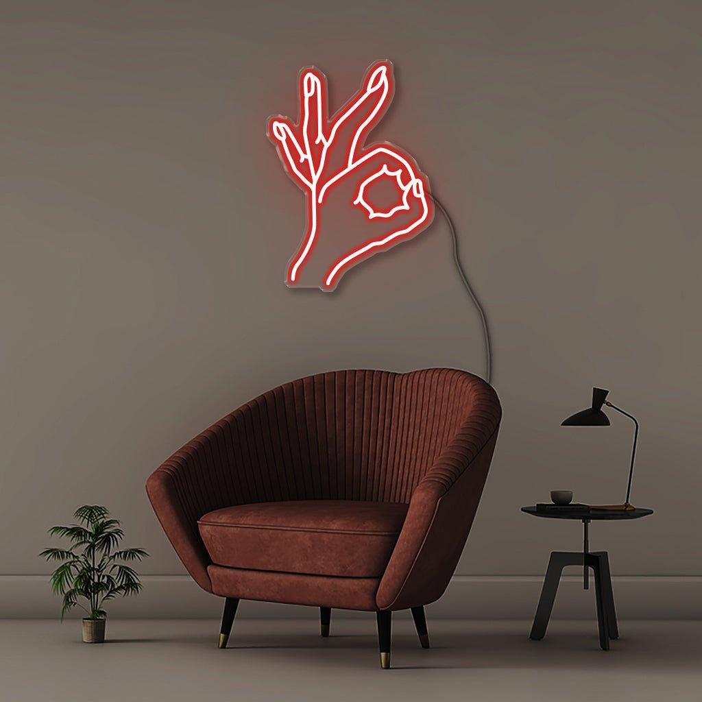 Ok sign - NEONIFIC