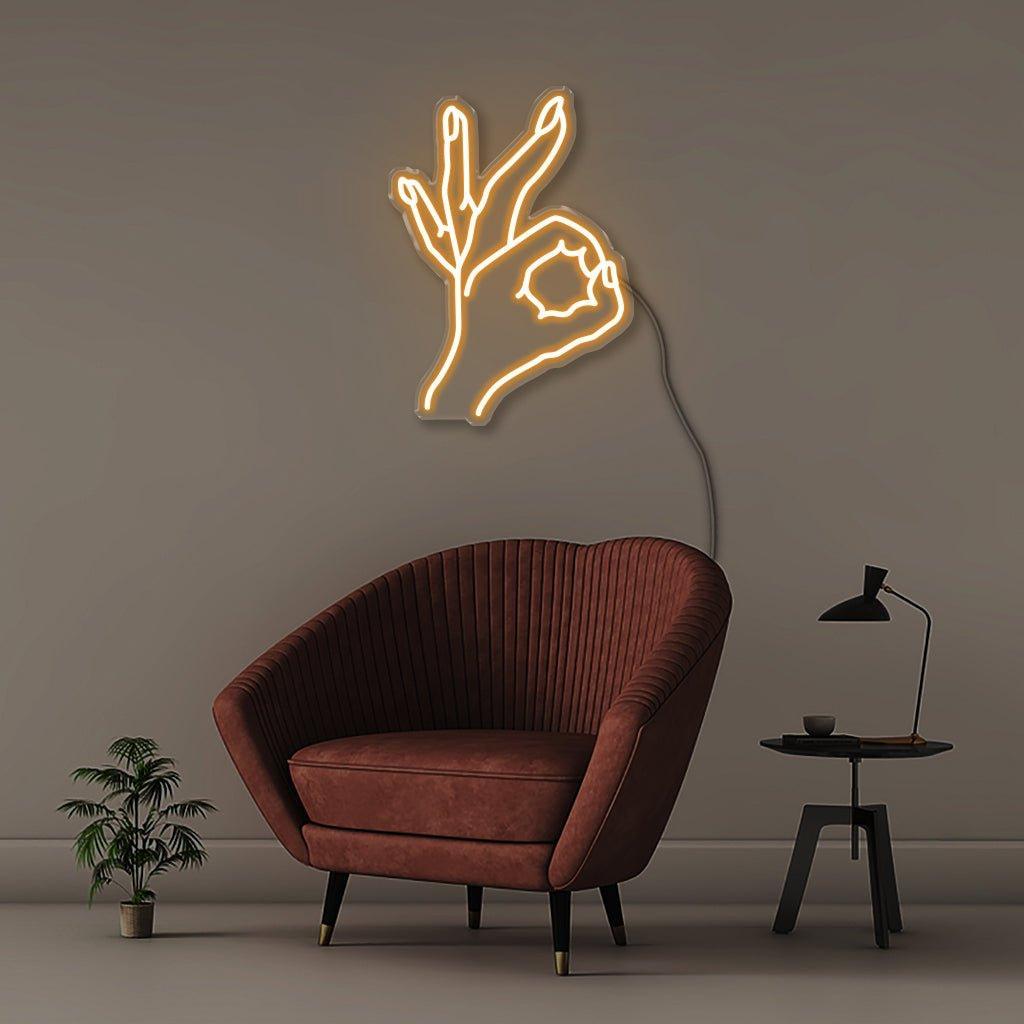 Ok sign - NEONIFIC