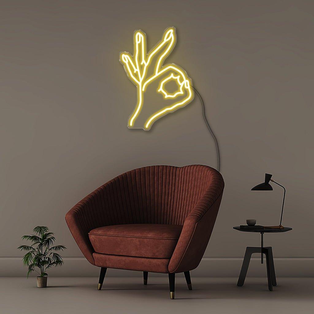 Ok sign - NEONIFIC