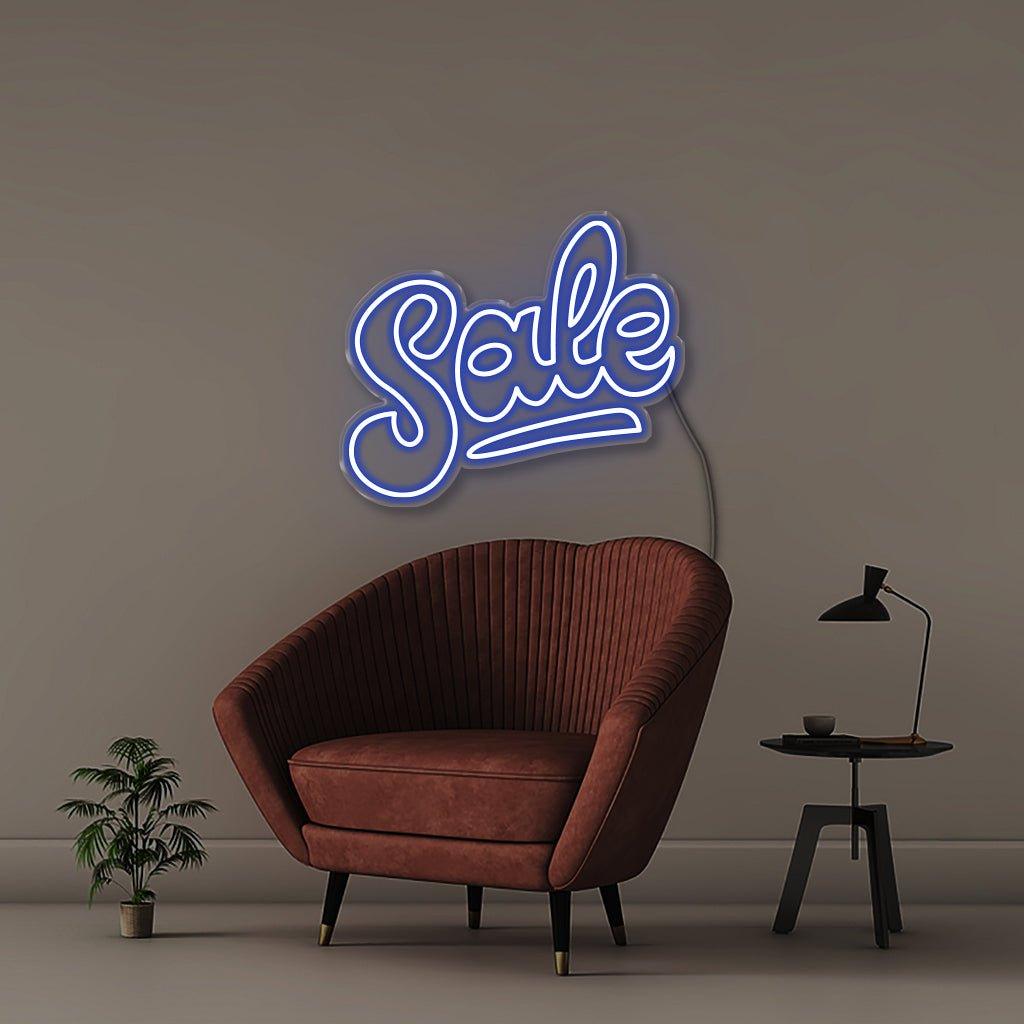 Sale - Neonific - LED Neon Signs - 18" (46cm) - Blue