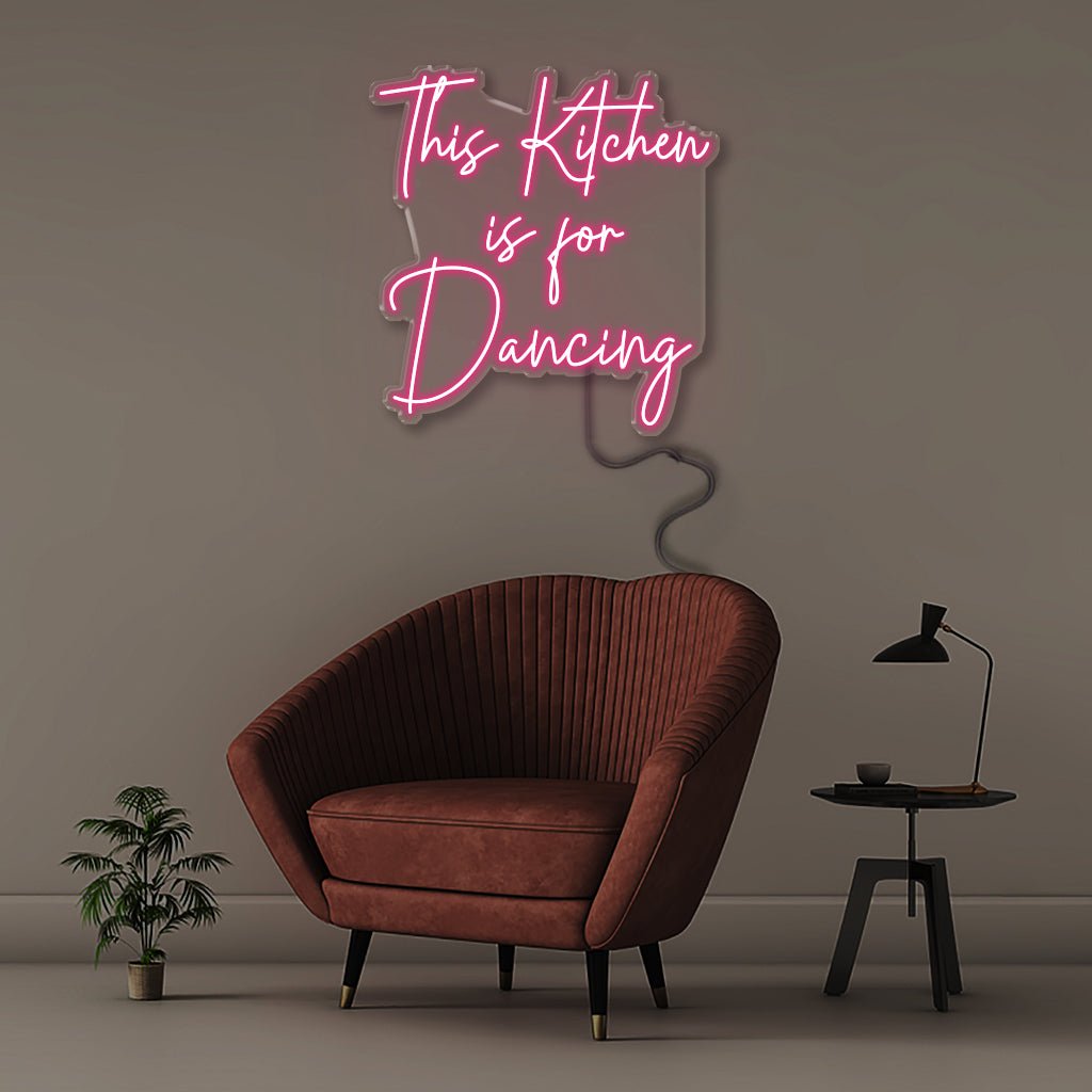 This Kitchen Is For Dancing - Neonific - LED Neon Signs - 24" (61cm) - Indoors