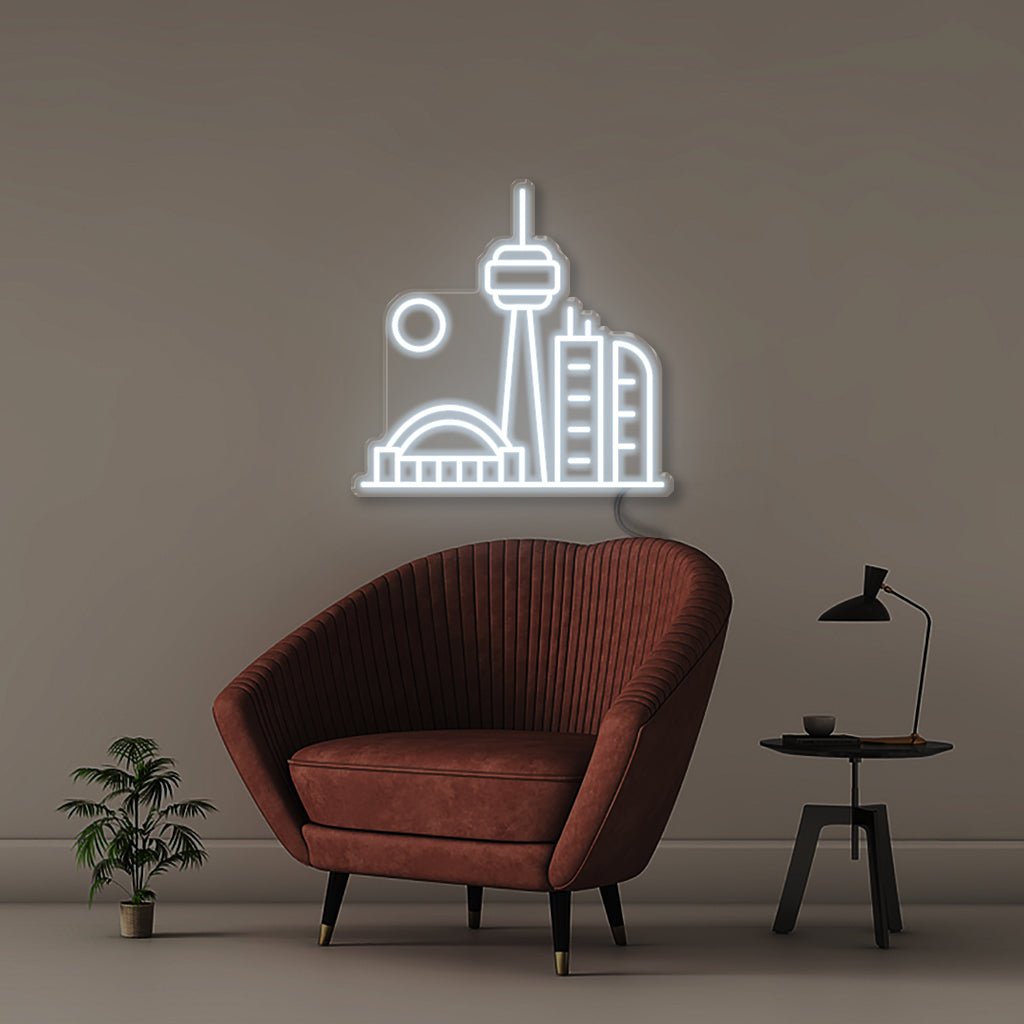 Toronto - Neonific - LED Neon Signs - 18" (48cm) - Cool White