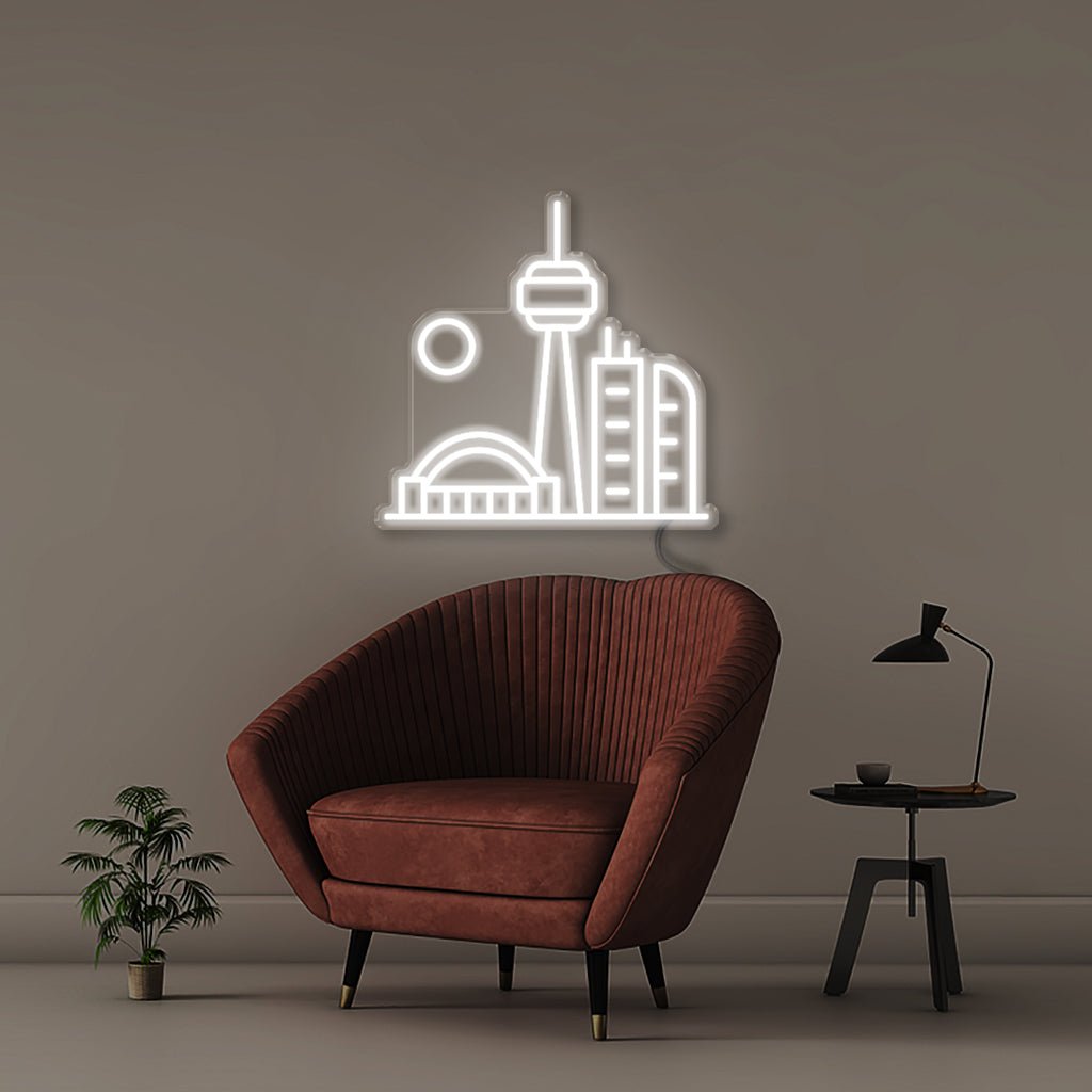 Toronto - Neonific - LED Neon Signs - 18" (48cm) - White