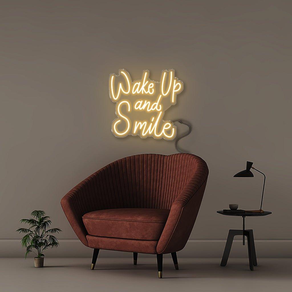 Wake Up and Smile - Neonific