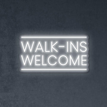 Walk-ins Welcome
