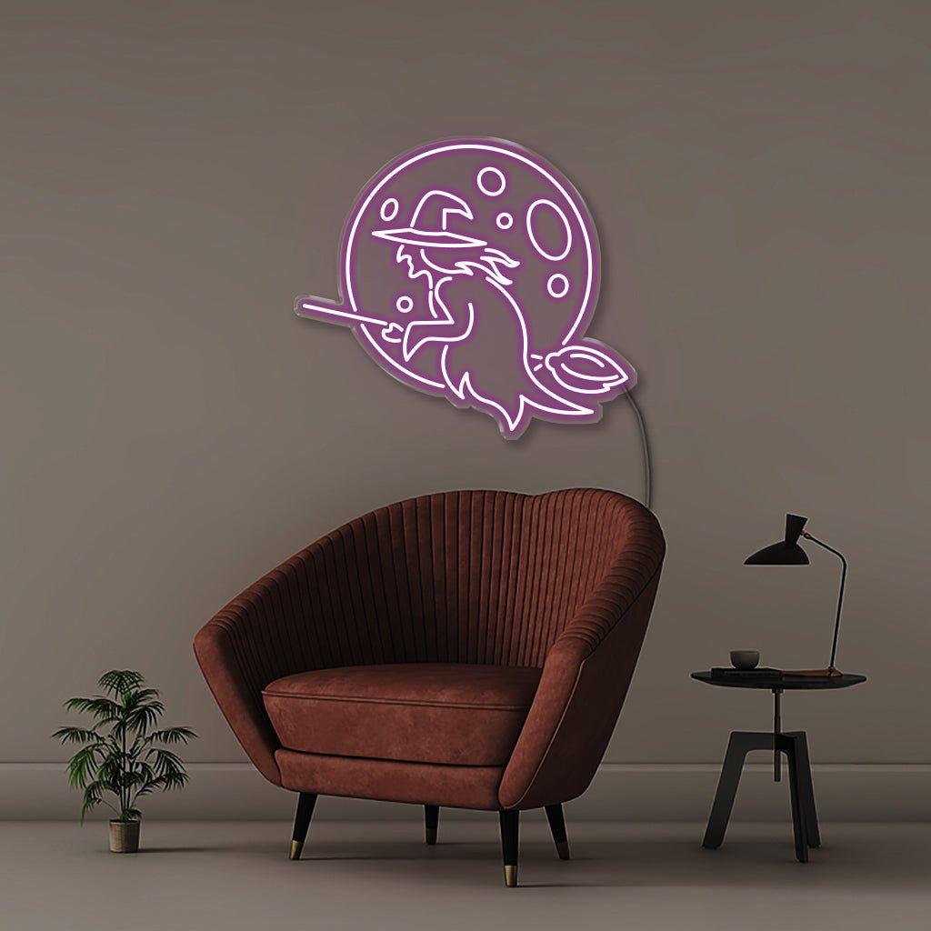 Witch - Neonific - LED Neon Signs - 30" (76cm) - Purple