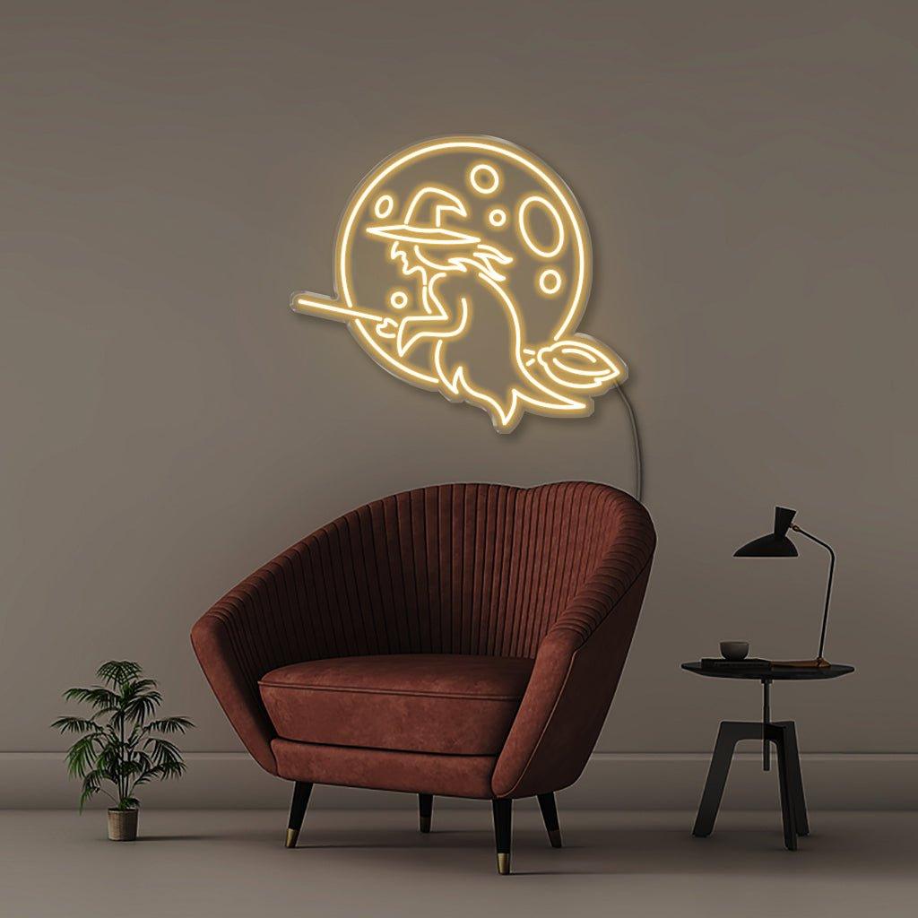 Witch - Neonific - LED Neon Signs - 30" (76cm) - Warm White