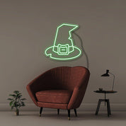 Wizard Hat - Neonific - LED Neon Signs - 18" (46cm) - Green