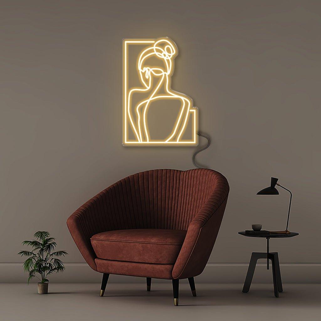 Woman - Neonific - LED Neon Signs - 30" (76cm) - Warm White